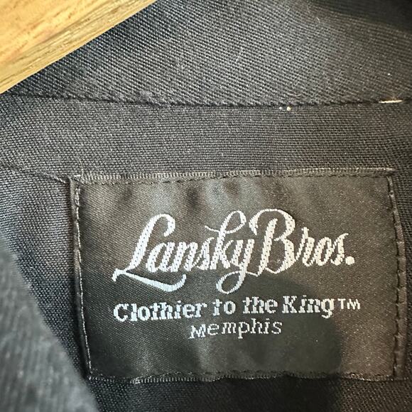 Lansky Bros. Floral Embroidered Rockabilly Western Pearl Snap Cowboy Shirt S - Picture 3 of 11